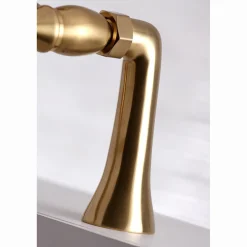 Kingston Brass Deck Mount 2-Hole Clawfoot Tub Faucet with Hand Shower