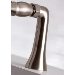 Kingston Brass Deck Mount 2-Hole Clawfoot Tub Faucet with Hand Shower