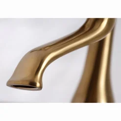 Kingston Brass Deck Mount 2-Hole Clawfoot Tub Faucet with Hand Shower