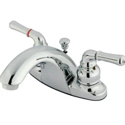 Kingston Brass Deck Mount 4-Inch Centerset Bathroom Faucet
