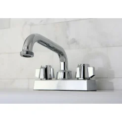 Kingston Brass Deck Mount Laundry Tray Faucet