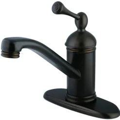 Kingston Brass Deck Mount Single-Handle Bathroom Faucet
