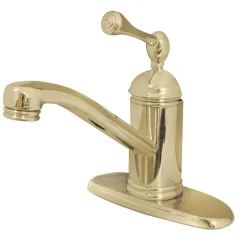 Kingston Brass Deck Mount Single-Handle Bathroom Faucet