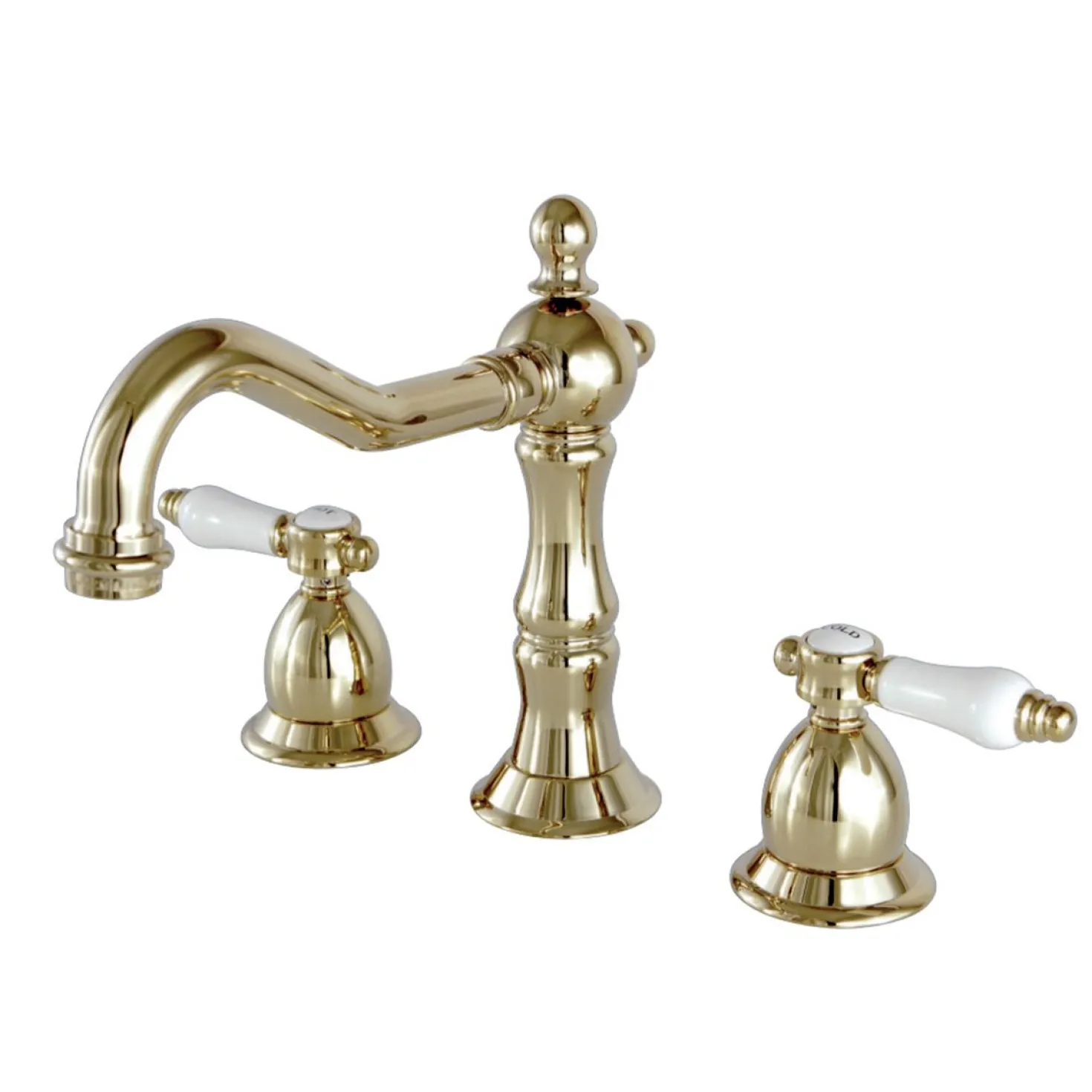 Kingston Brass Deck Mount 8" Widespread Bathroom Faucet