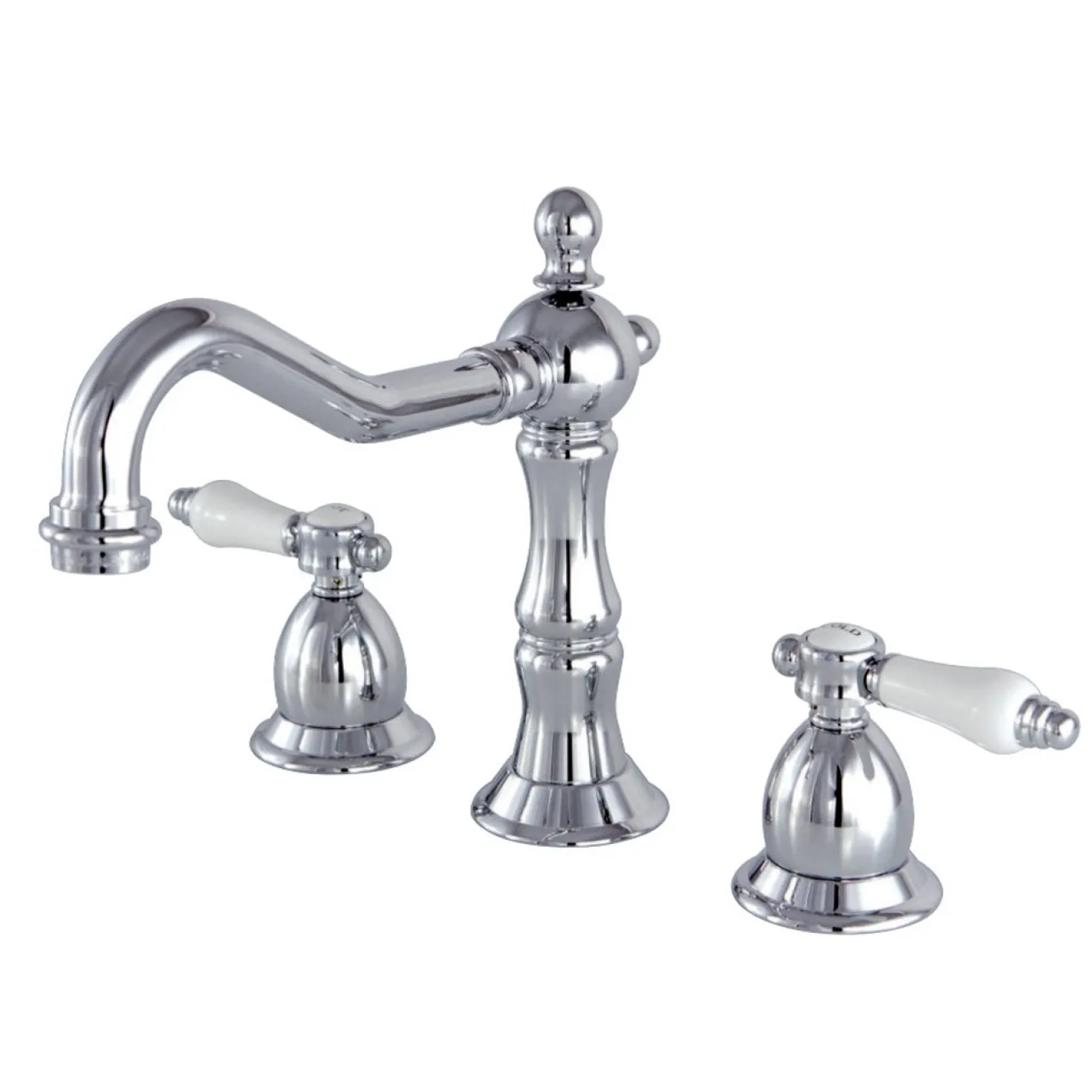 Kingston Brass Deck Mount 8" Widespread Bathroom Faucet