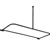 Kingston Brass D-Shaped Shower Curtain Rod