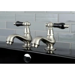 Kingston Brass Duchess Basin Tap Faucet with Cross Handle
