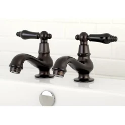 Kingston Brass Duchess Basin Tap Faucet with Cross Handle