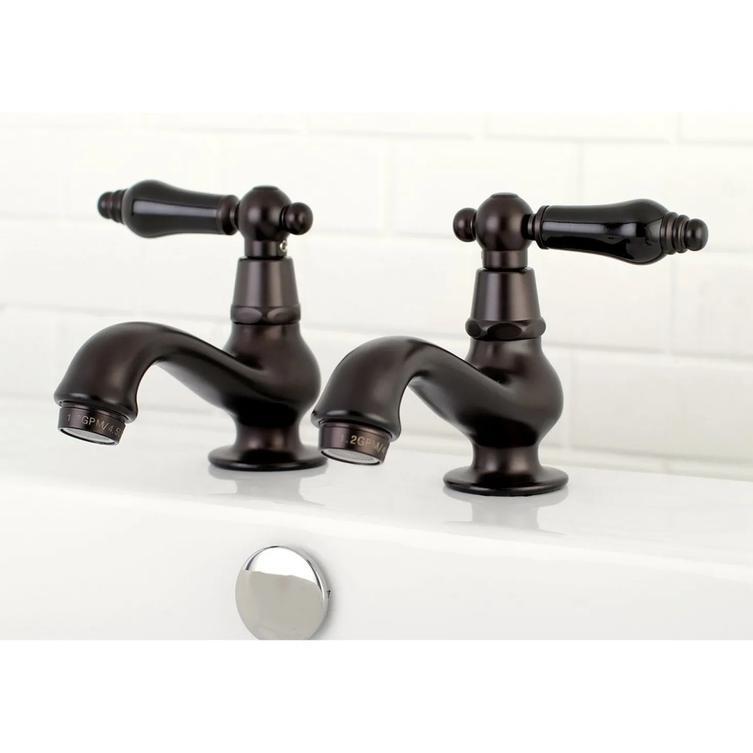 Kingston Brass Duchess Basin Tap Faucet with Cross Handle