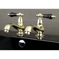 Kingston Brass Duchess Basin Tap Faucet with Cross Handle