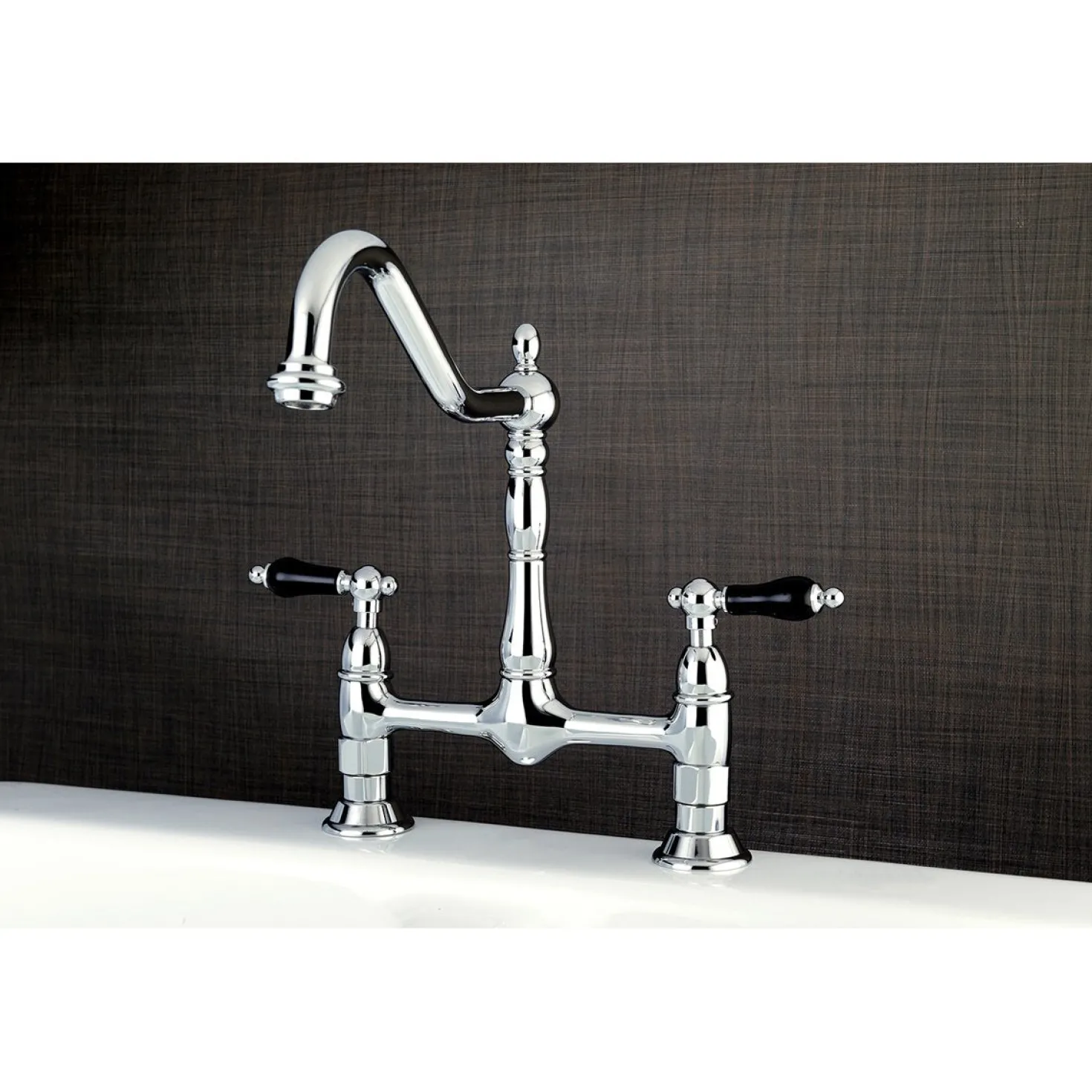 Kingston Brass Duchess 8" Centerset Kitchen Faucet Less Sprayer