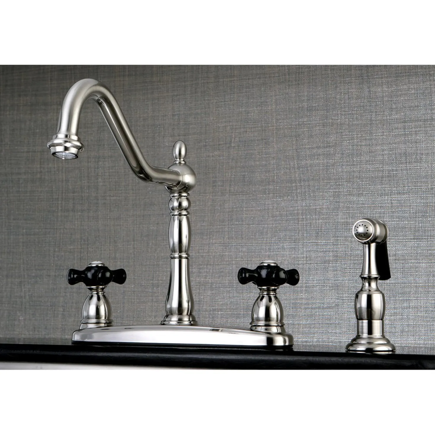 Kingston Brass Duchess Centerset 4-Hole Kitchen Faucet