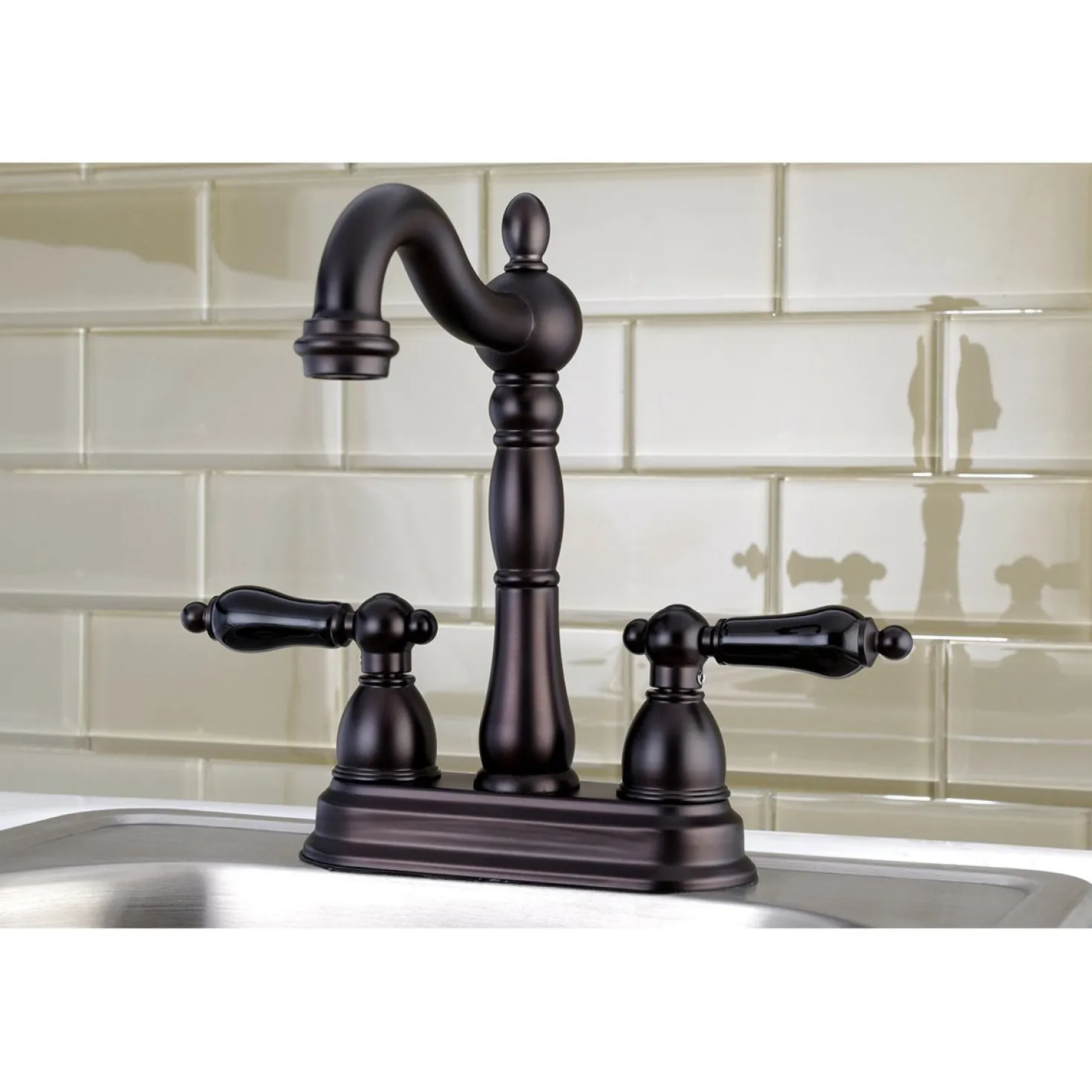 Kingston Brass Duchess 4" Centerset Bar Faucet