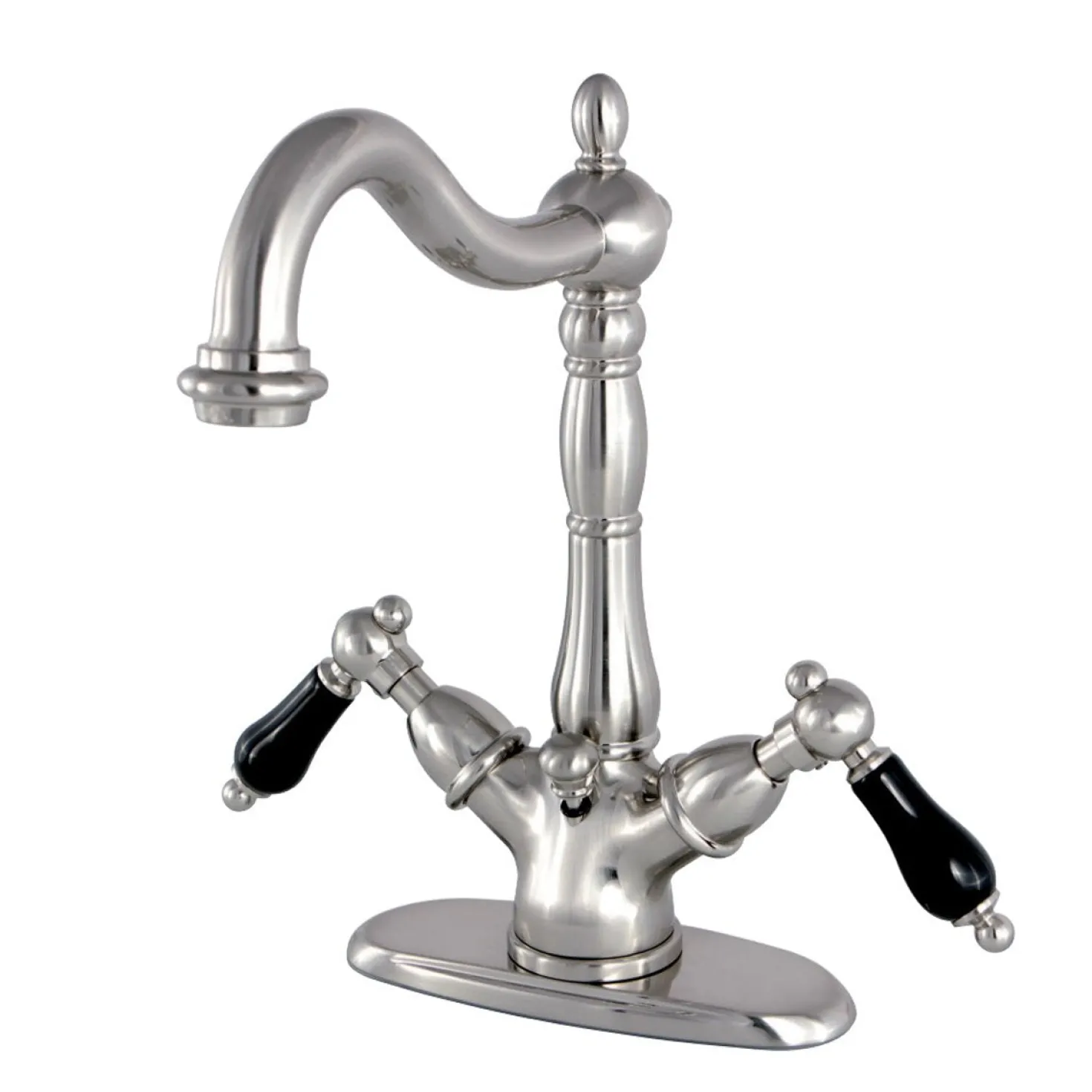 Kingston Brass Duchess Deck Mount 4-Inch Centerset Bathroom Faucet