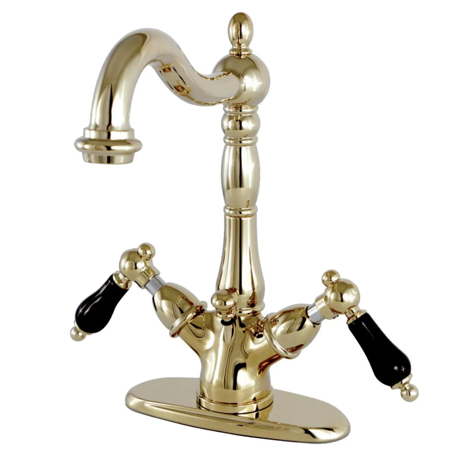 Kingston Brass Duchess Deck Mount 4-Inch Centerset Bathroom Faucet