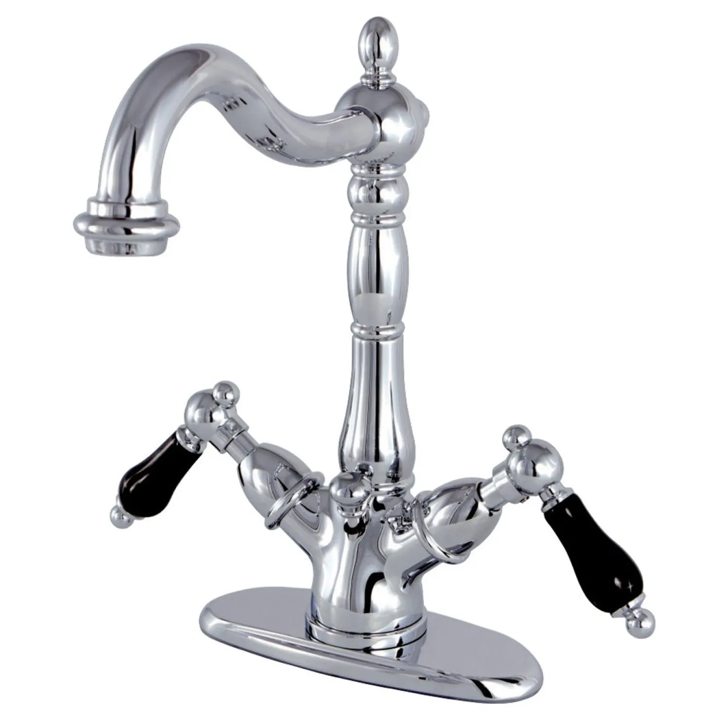 Kingston Brass Duchess Deck Mount 4-Inch Centerset Bathroom Faucet