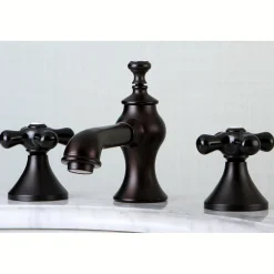 Kingston Brass Duchess Deck Mount 8-Inch Widespread Bathroom Faucet