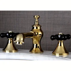 Kingston Brass Duchess Deck Mount 8-Inch Widespread Bathroom Faucet