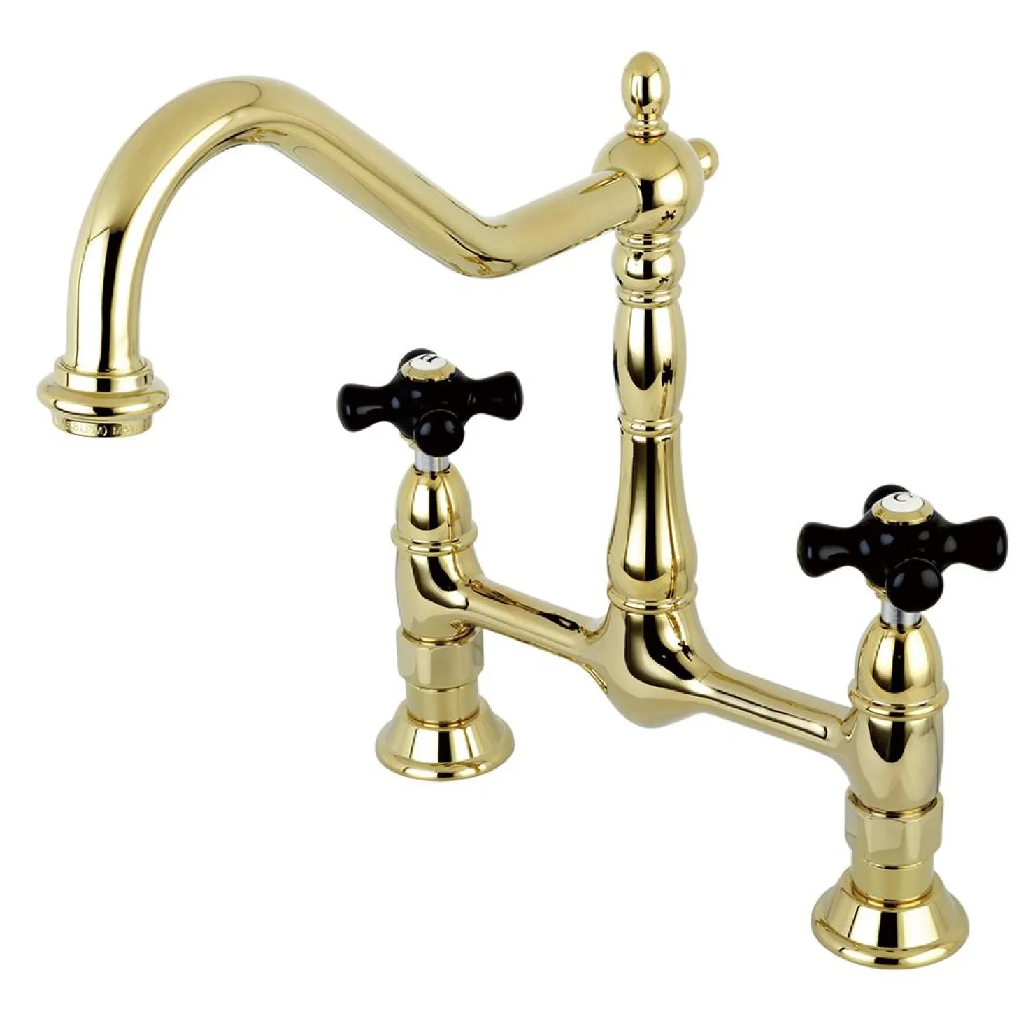 Kingston Brass Duchess 2-Hole 8" Centerset Kitchen Faucet Less Sprayer