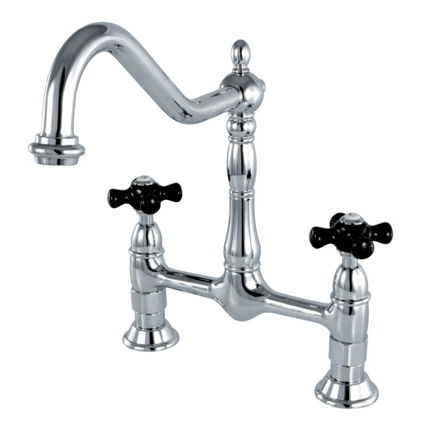Kingston Brass Duchess 2-Hole 8" Centerset Kitchen Faucet Less Sprayer