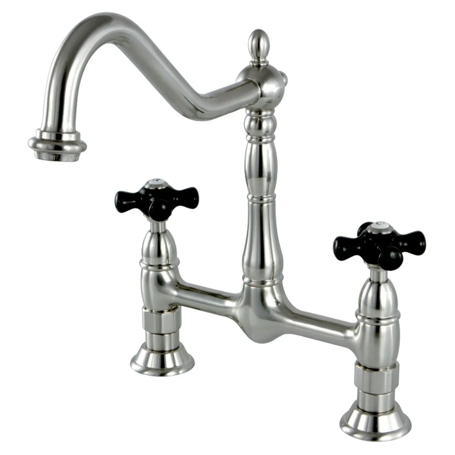 Kingston Brass Duchess 2-Hole 8" Centerset Kitchen Faucet Less Sprayer