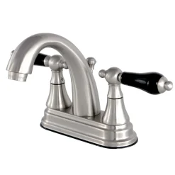 Kingston Brass Duchess 3-Hole Deck Mount 4-Inch Centerset Bathroom Faucet