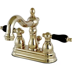 Kingston Brass Duchess 3-Hole 4-Inch Centerset Bathroom Faucet