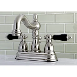 Kingston Brass Duchess 3-Hole 4-Inch Centerset Bathroom Faucet