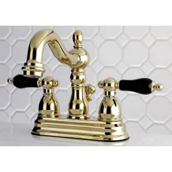 Kingston Brass Duchess 3-Hole 4-Inch Centerset Bathroom Faucet