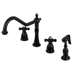 Kingston Brass Duchess 4-Hole Widespread Kitchen Faucet
