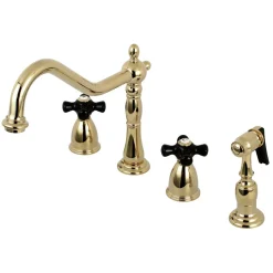 Kingston Brass Duchess 4-Hole Widespread Kitchen Faucet
