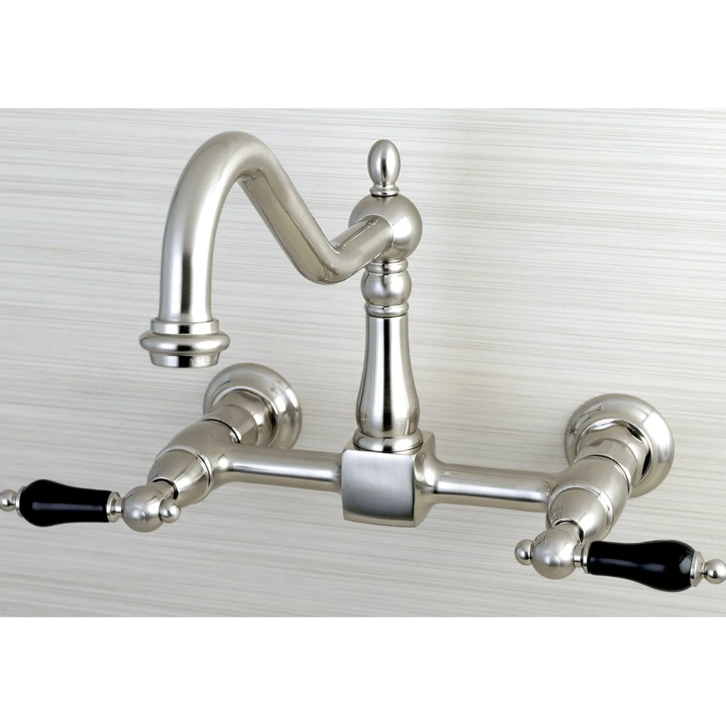 Kingston Brass Duchess 8-Inch Centerset Wall Mount Kitchen Faucet
