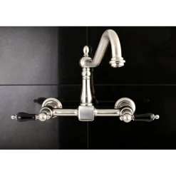 Kingston Brass Duchess 8-Inch Centerset Wall Mount Kitchen Faucet