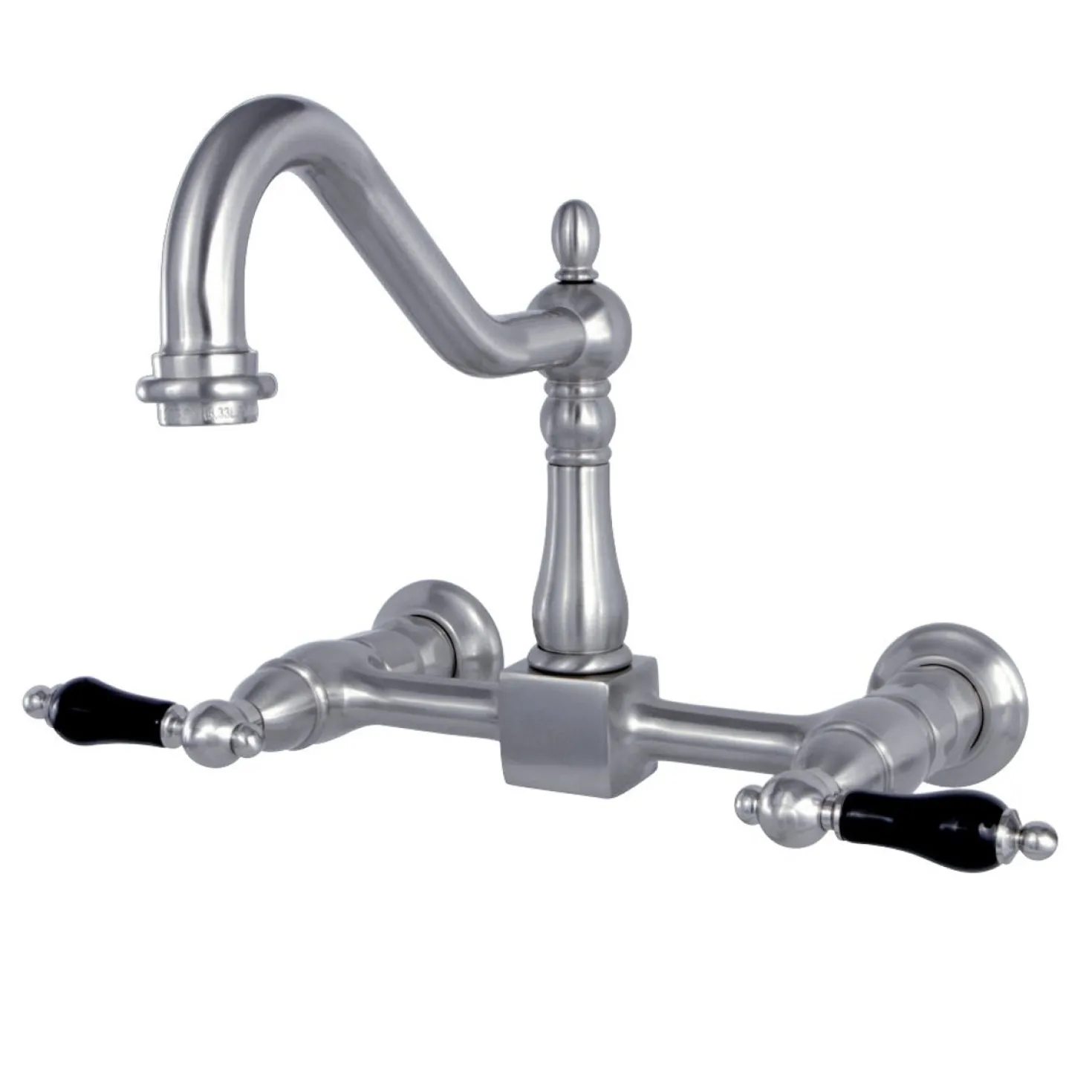 Kingston Brass Duchess 8-Inch Centerset Wall Mount Kitchen Faucet
