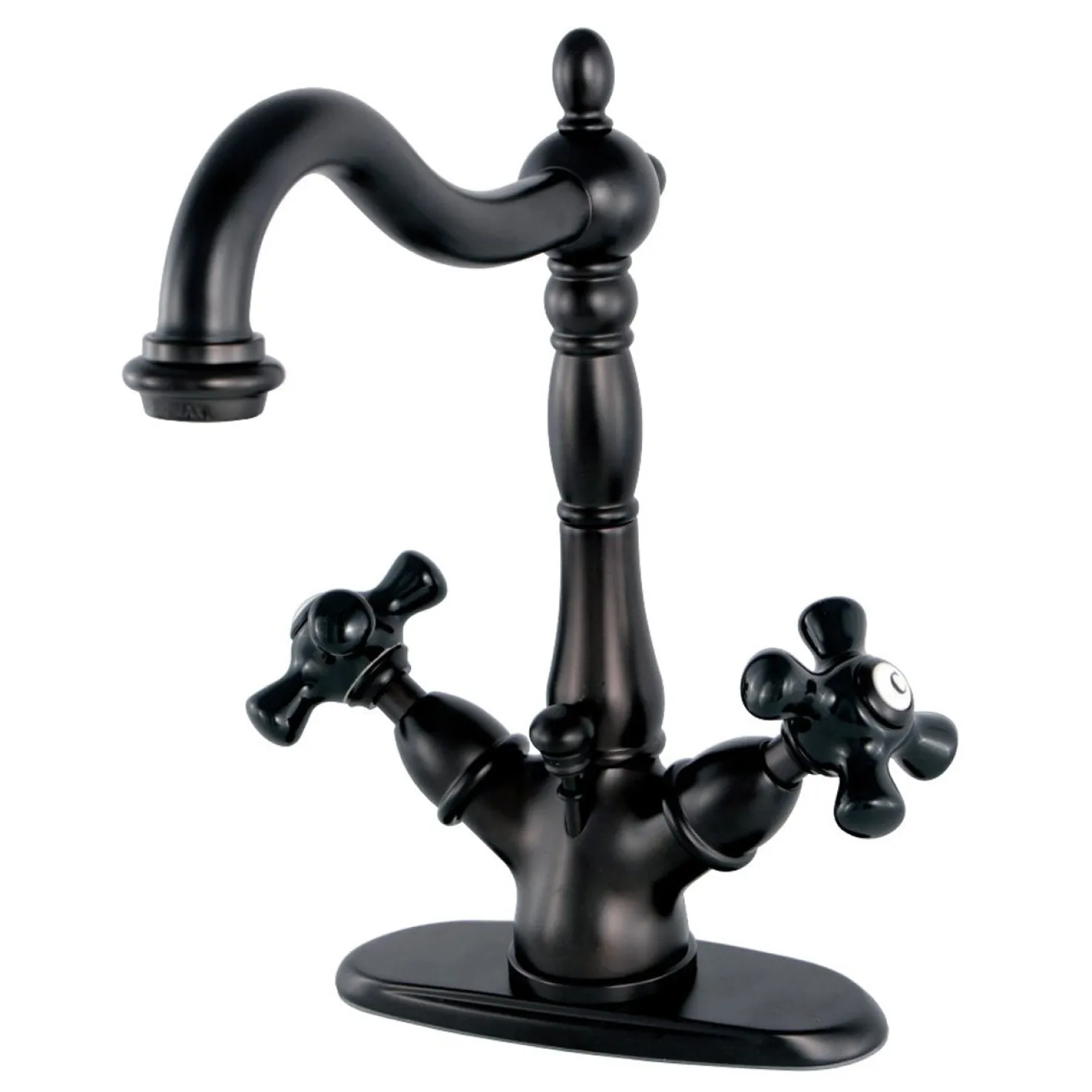 Kingston Brass Duchess 4-Inch Centerset Deck Mount Bathroom Faucet