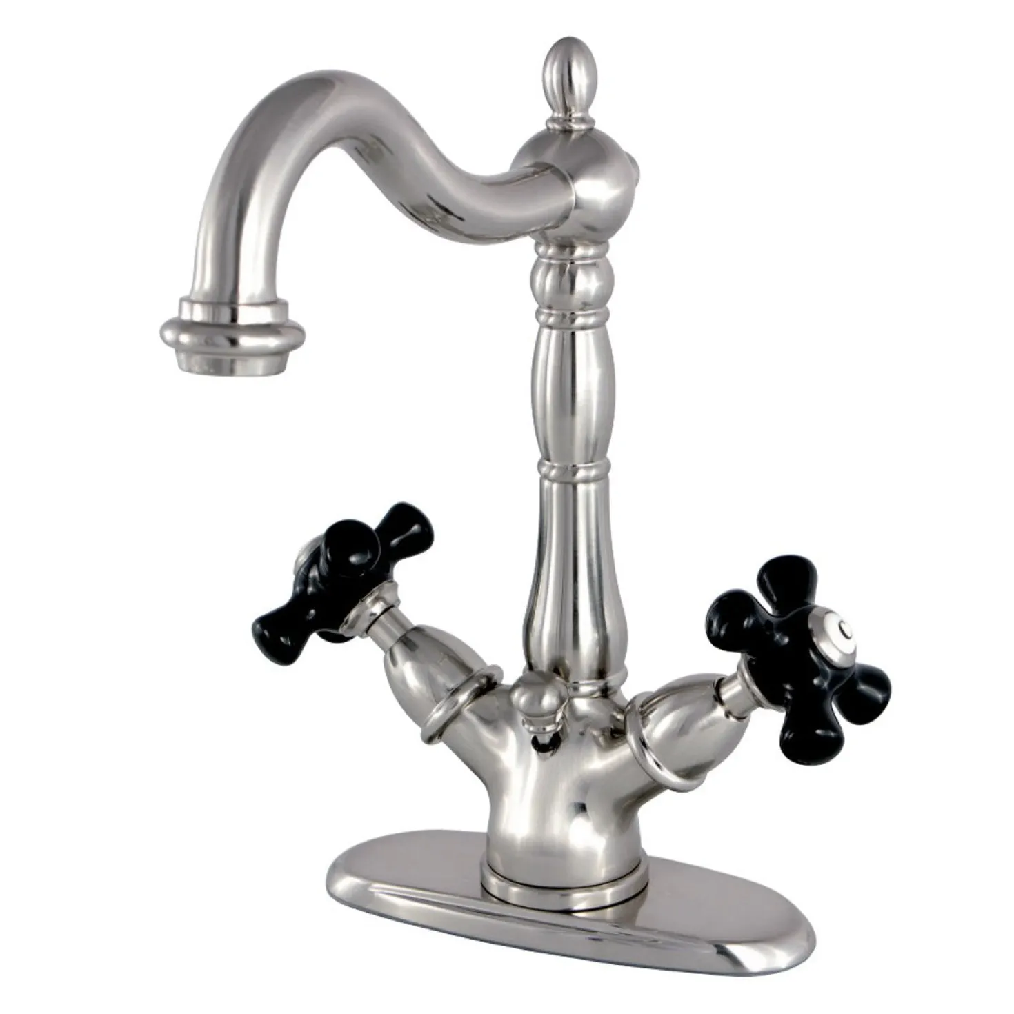 Kingston Brass Duchess 4-Inch Centerset Deck Mount Bathroom Faucet