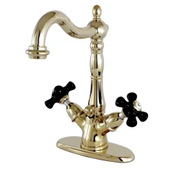 Kingston Brass Duchess 4-Inch Centerset Deck Mount Bathroom Faucet