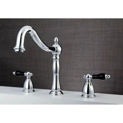 Kingston Brass Duchess Roman Tub Filler with Cross Handle