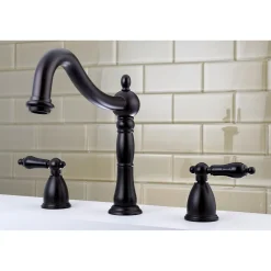 Kingston Brass Duchess Roman Tub Filler with Cross Handle