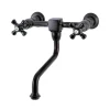 Kingston Brass Duchess Wall Mount 2-Hole Bathroom Faucet