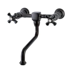 Kingston Brass Duchess Wall Mount 2-Hole Bathroom Faucet