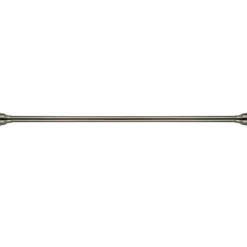 Kingston Brass Edenscape Americana 72" Tension Shower Rod with Decorative Flange