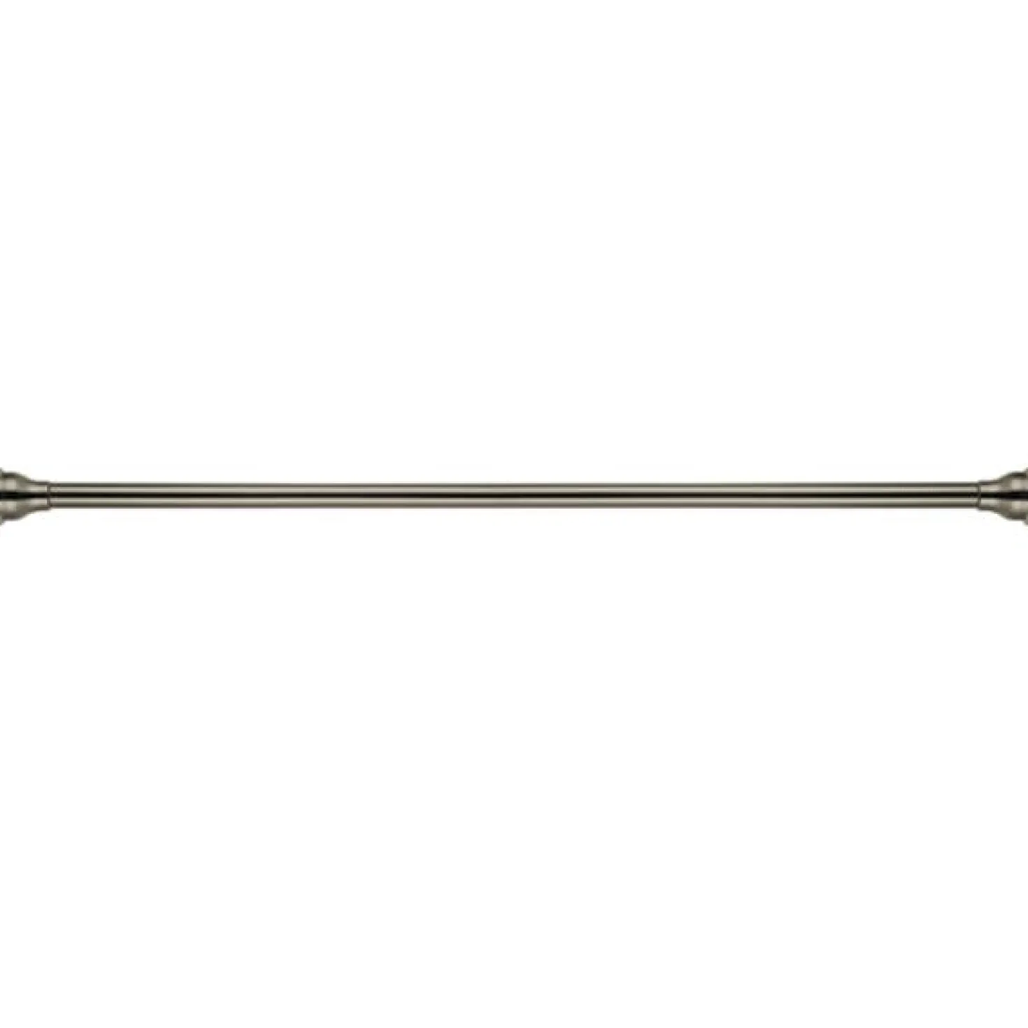 Kingston Brass Edenscape Americana 72" Tension Shower Rod with Decorative Flange