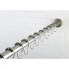Kingston Brass Edenscape 72-Inch Adjustable Shower Curtain Rod with Ring