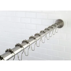 Kingston Brass Edenscape 72-Inch Adjustable Shower Curtain Rod with Ring