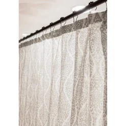 Kingston Brass Edenscape 72-Inch Adjustable Shower Curtain Rod with Ring