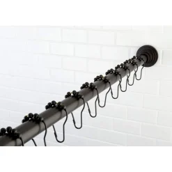 Kingston Brass Edenscape 72-Inch Adjustable Shower Curtain Rod with Ring