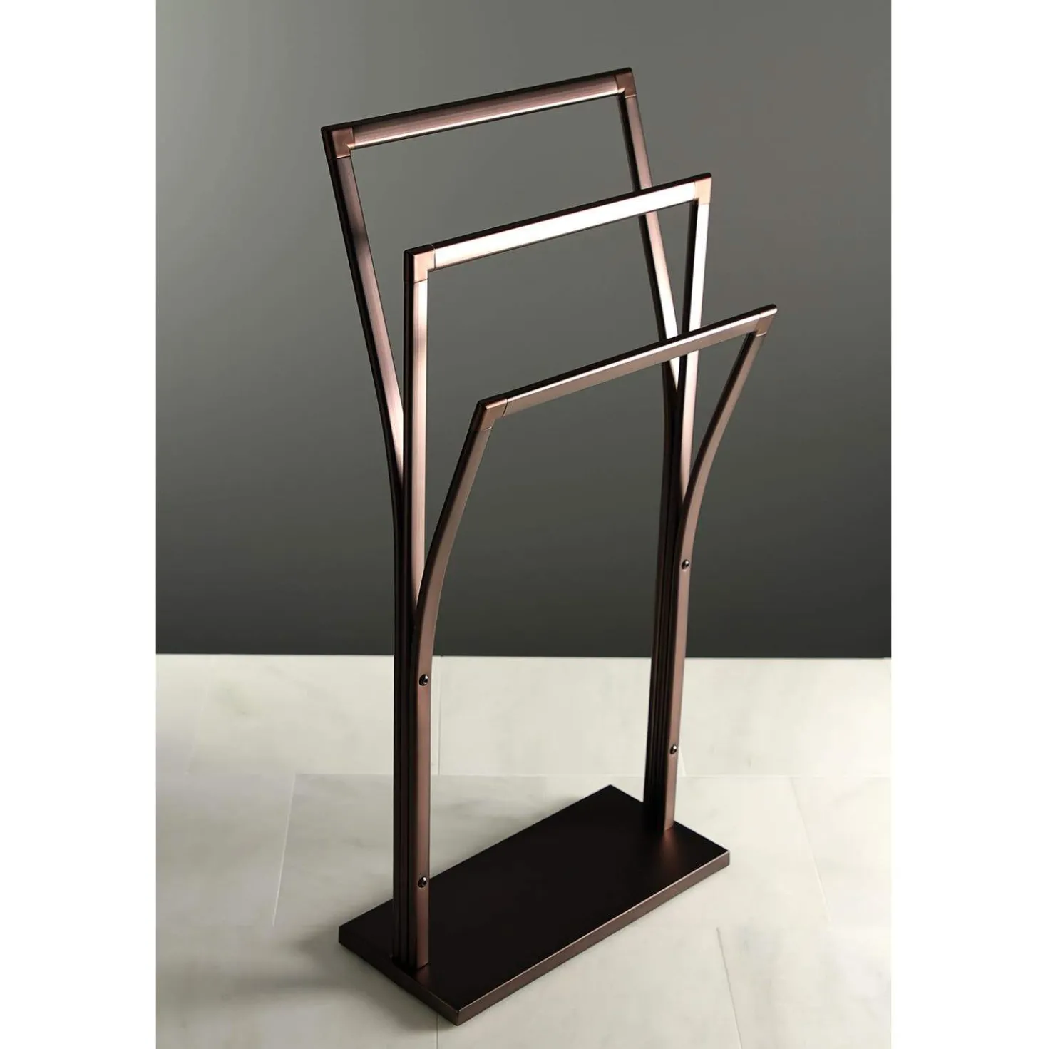 Kingston Brass Edenscape Pedestal Y-Style Towel Rack
