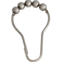 Kingston Brass Edenscape Roller Ball Shower Curtain Rings, 12 Pcs/Set