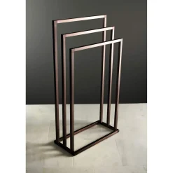 Kingston Brass Edenscape 3-Tier Pedestal Towel Rack